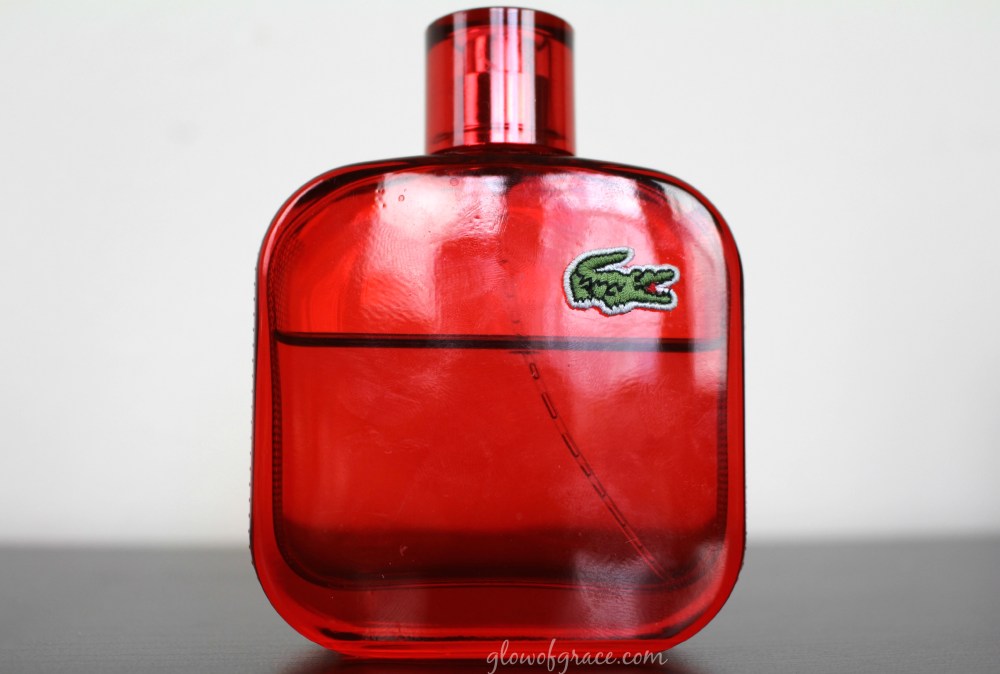 lacoste red bottle