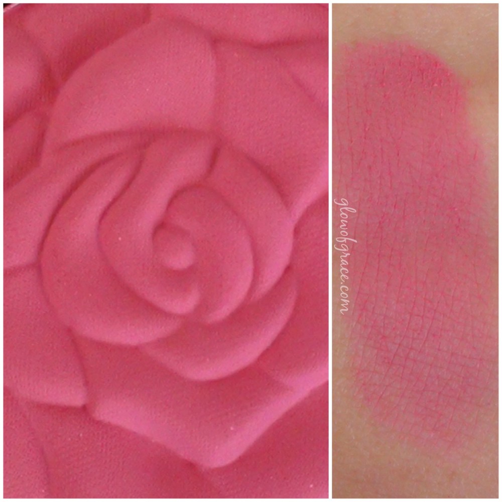 milani rose swatch | love potion