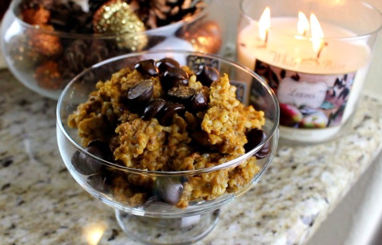Easy Pumpkin Spice Oatmeal