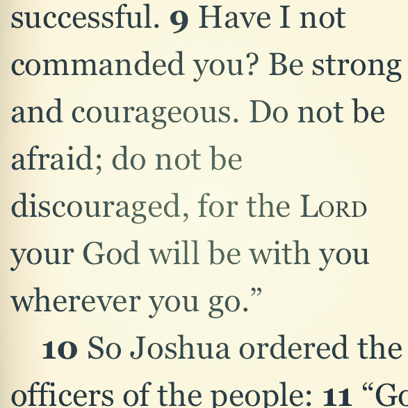 Joshua 1:9 | Daily Bible